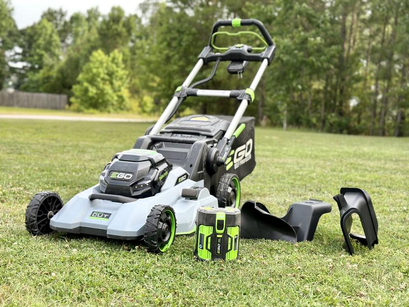 Self cutting lawn online mower