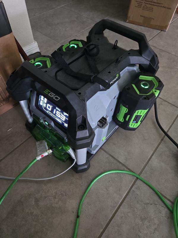 In the middle of a recharge.