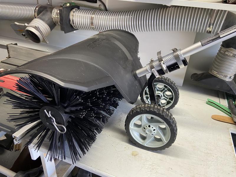 Installed this set of wheels that I had.