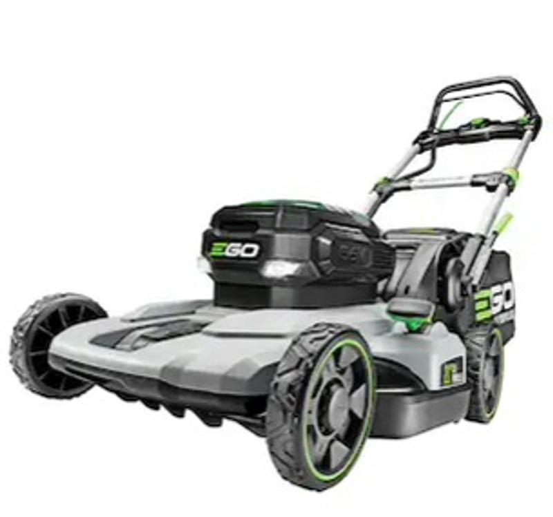 Ego electric battery cordless self propelled  with 2 batteries and a charger