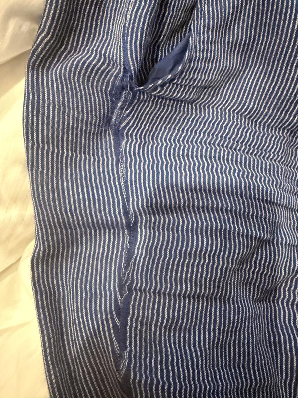 Customer photo for "Ripped in seam"