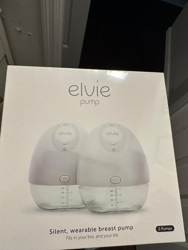 Elvie Wearable Hands-free Electric Breast Pump Kit with Elvie Catch and  3-in-1 Carry Bag