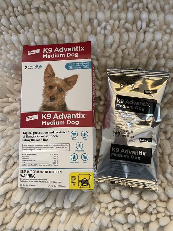 K9 Advantix Medium Dog