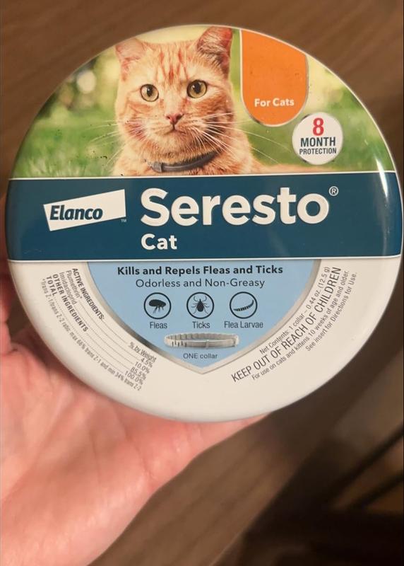 Seresto for Cats 8-Month Flea and Tick Prevention Collar Meijer