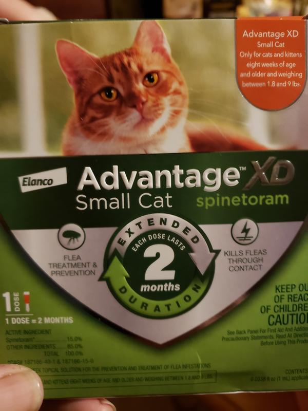 Advantage XD Topical Flea Protection for Small Cats, Pk – Petsense