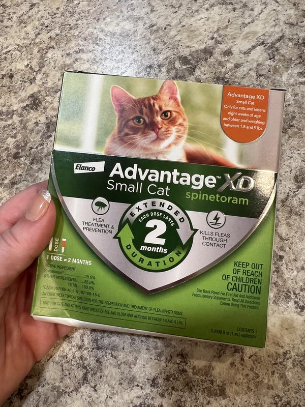 Advantage XD Long Lasting Flea Prevention Treatment for Small