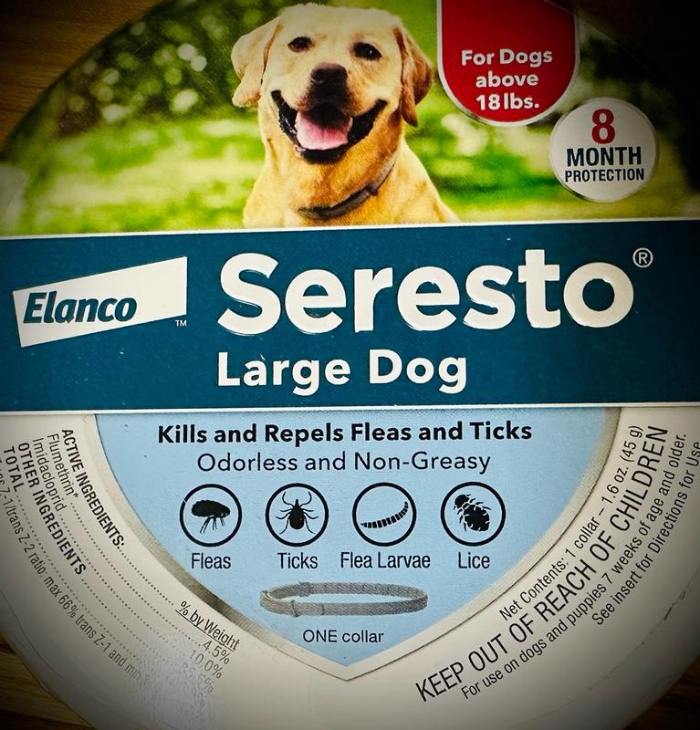 Seresto Flea Bayer Seresto Seresto Collar For Large Dogs (3-Pack) Free  Shipping EP Rx