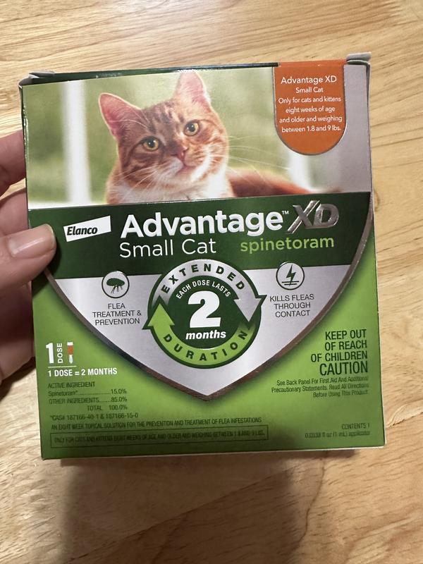 Advantage XD Long Lasting Flea Prevention Treatment for Small