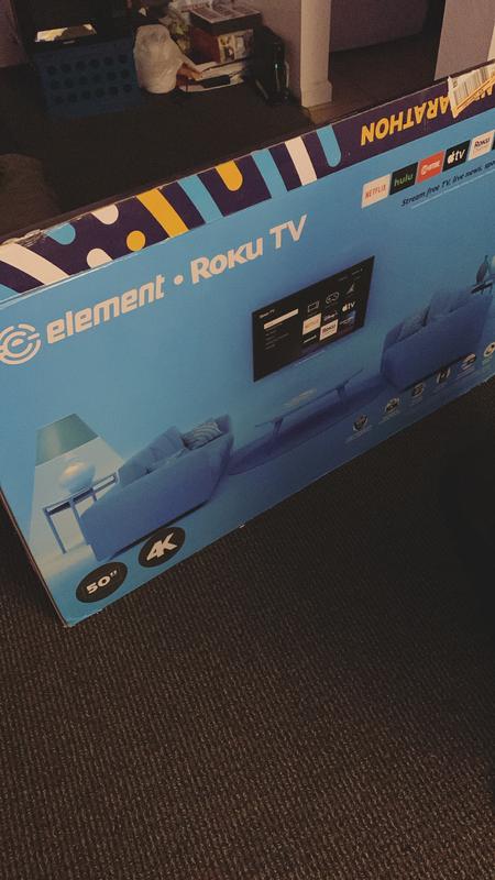 Element 50” 4K UHD HDR10 Roku TV