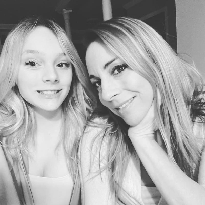 My daughter and I. She tried stealing the peel from me so I hid it.  We tried it fir a week (2 times) and she allowed me to take this picture.  She is 15. I am 42. Imam never allowed to post any pictures!