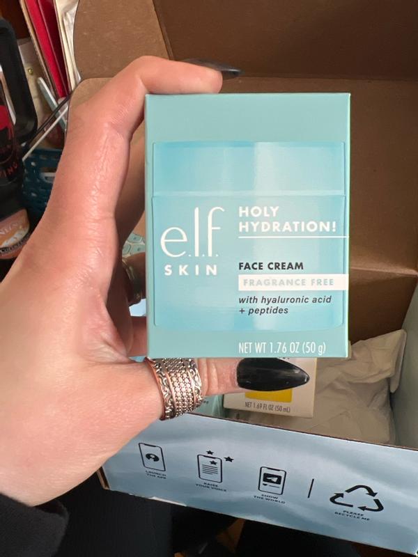 Buy e.l.f. SKIN Holy Hydration! Face Cream, Fragrance Free, 1.7 oz