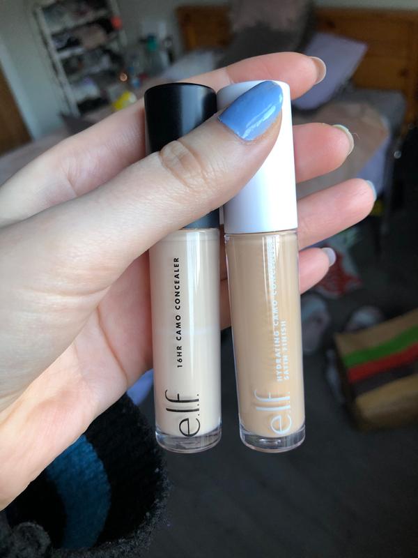 elf hydrating satin camo concealer