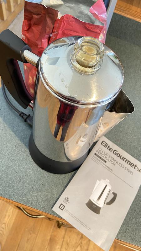 Percolating 1 of 2 (caught it!)