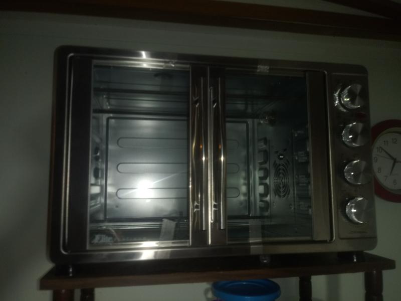 elite platinum double door oven with rotisserie and convection