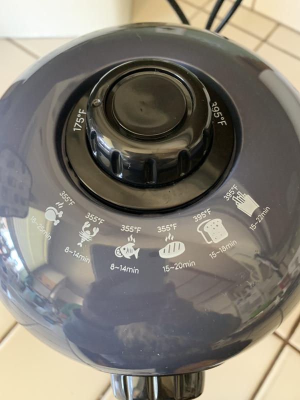 Best Buy: Elite Gourmet 1Qt Analog Air Fryer Slate Blue EAF1121BG