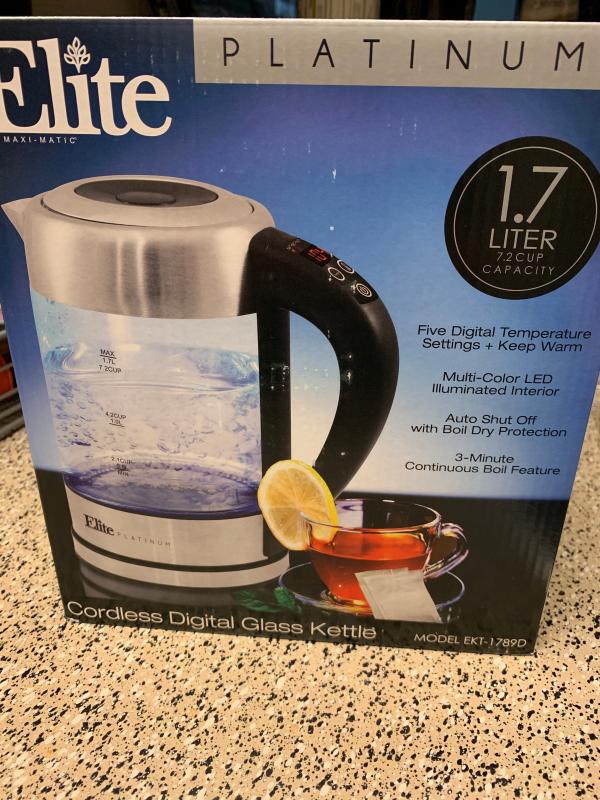 elite platinum electric kettle review