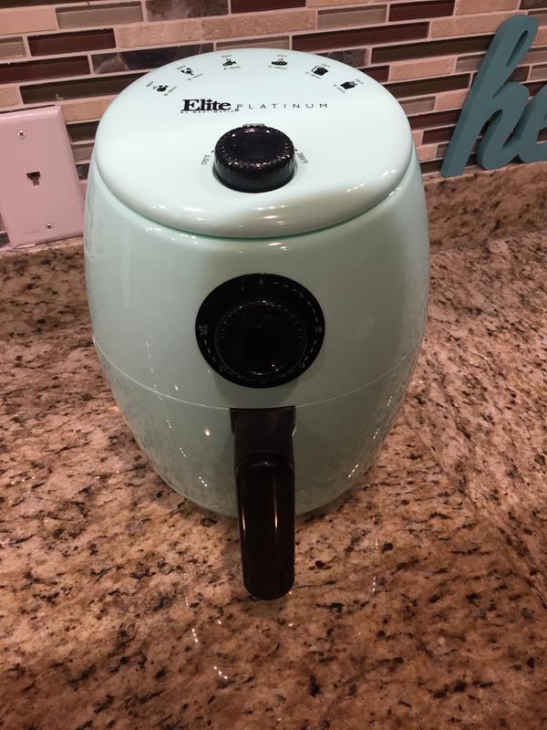 Elite Gourmet Hot Air Fryer - Teal, 2.1 qt - Ralphs