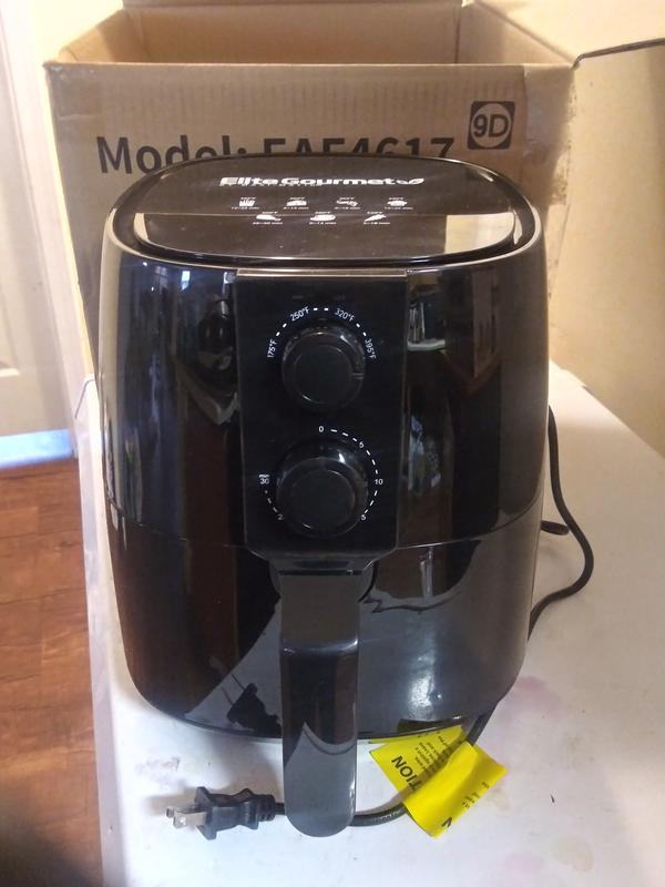 My new Elite 4-quart air fryer