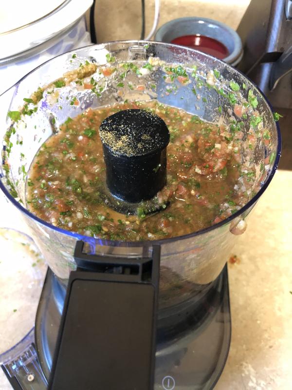 Mmmmm!!!! Fresh salsa!