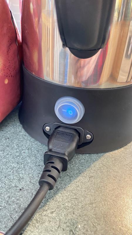 On/Off Button and detachable cord