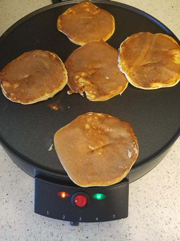 Pancakes on my Elite Griddle