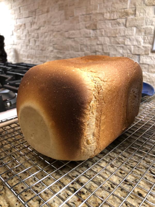 fresh out of the bread maker!