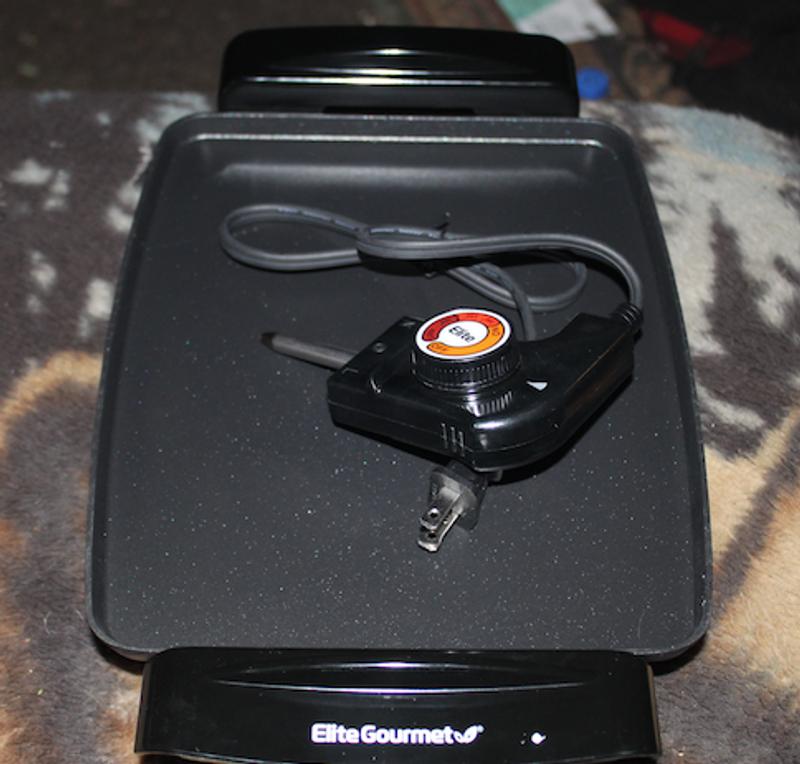 Elite Gourmet Electric Mini Griddle Black EGR2722A - Best Buy