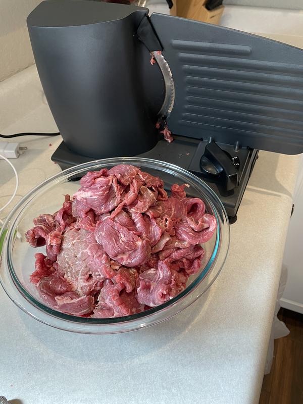 7.5 Inch Precision Electric Deli Food Meat Slicer – Shop Elite Gourmet -  Small Kitchen Appliances