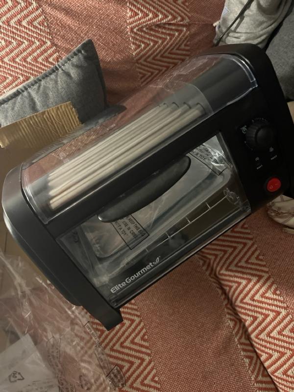 Elite Cuisine Hot Dog Roller and Toaster Oven