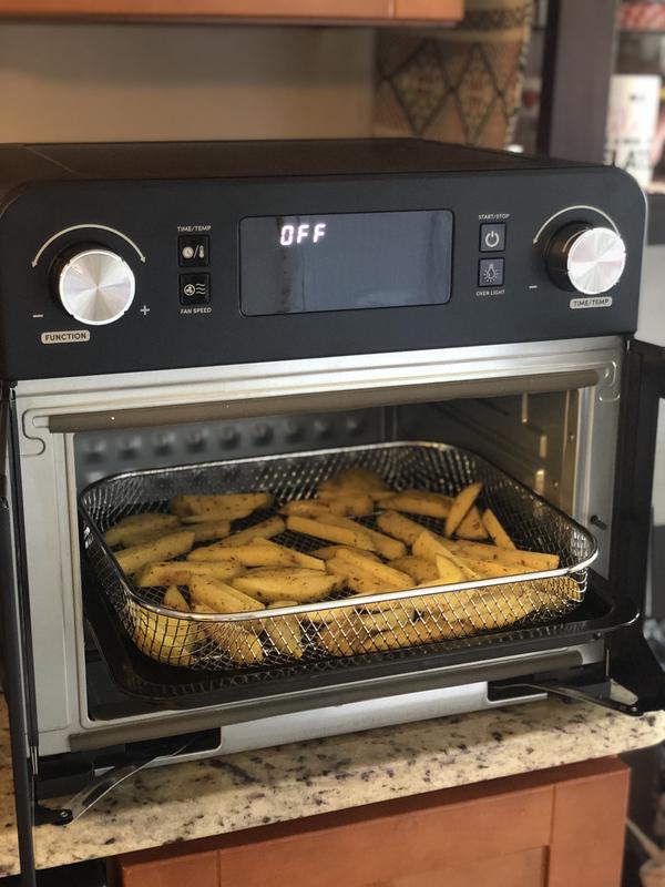 Elite 24.3-Quart Dual Zone Feature Black Air Fryer in the Air Fryers  department at