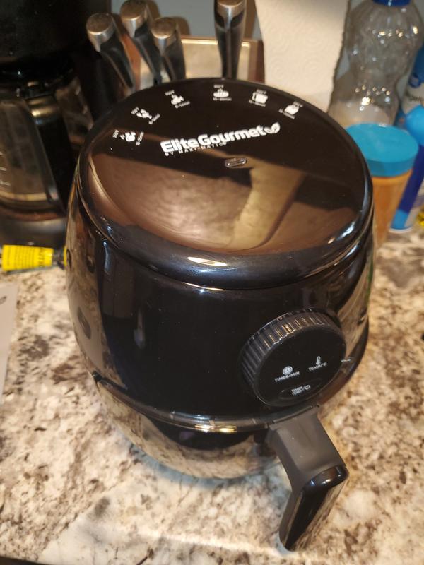 Elite Gourmet Digital Personal 2.1Qt Compact Air Fryer