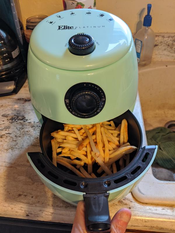 MaxiMatic Elite Gourmet 2.1Qt Compact Digital Air Fryer 