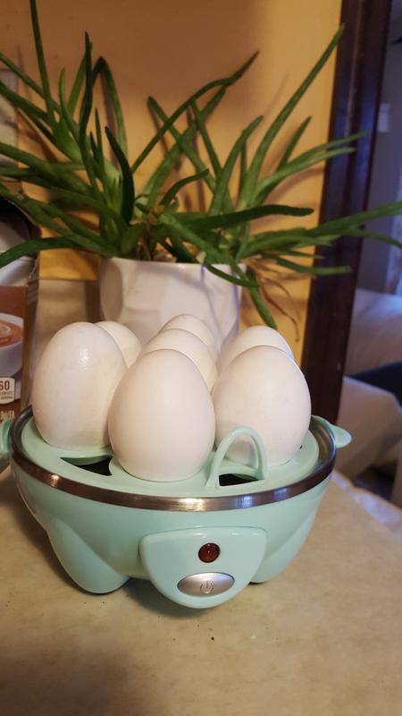 Egg Pod White Egg Pod Microwave Steamer & Peeler, Cook & Peel Hard Boiled  Eggs in Seconds, Food Steamer, Includes Measuring Cup