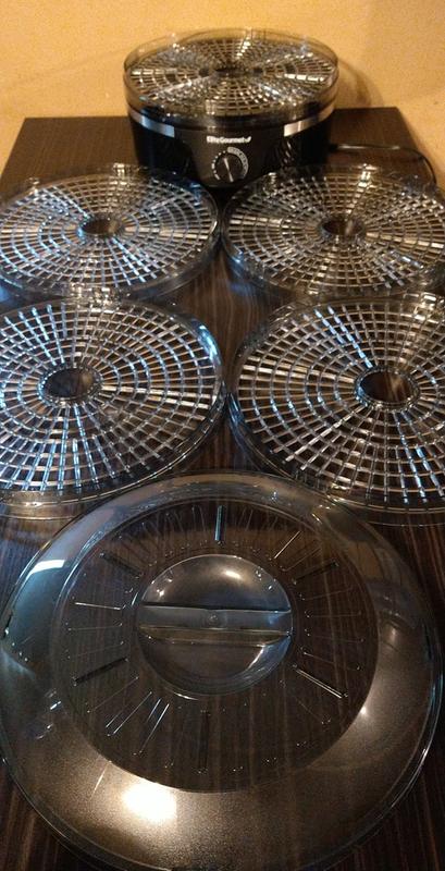 Electric Food Dehydrator, Stainless Steel Trays – Shop Elite Gourmet - Small  Kitchen Appliances