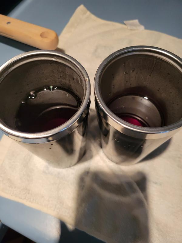 This is the single cup result