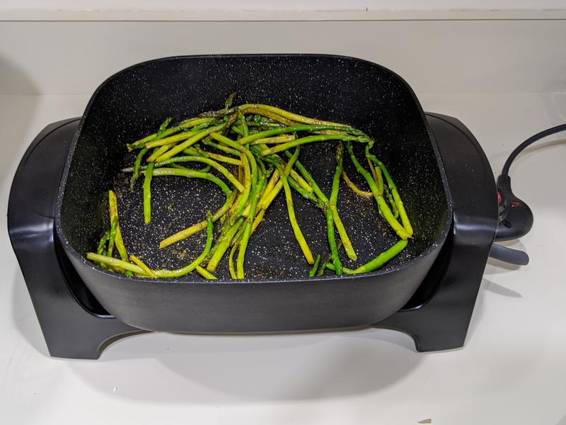 Evenly cooked and delicious asparagus