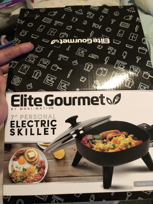 Elite Cuisine Non-Stick Electric Skillet EFS-400 - The Home Depot