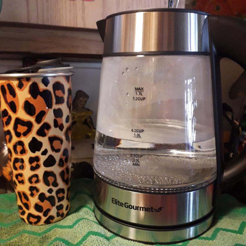 Auto Shut Off! Hot water ready!