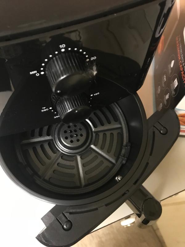 Non stick interior & rack