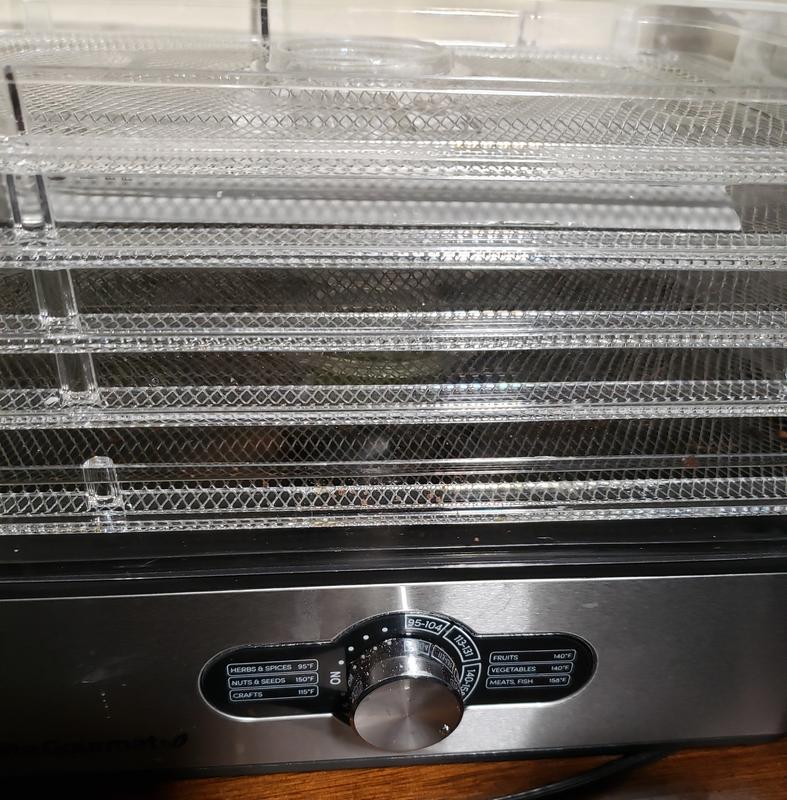 Elite Gourmet 5-Tray Food Dehydrator