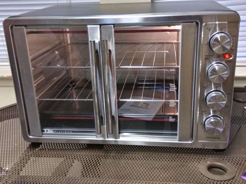 Maximatic Elite Platinum Double Door Oven with Rotisserie and Convection  Silver ETO4510B - The Home Depot