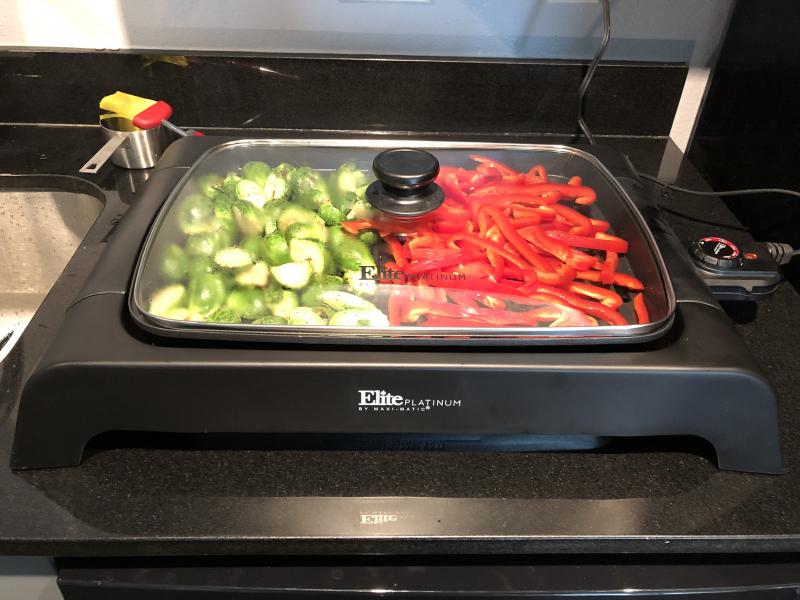Elite platinum livesmart indoor grill xl hotsell