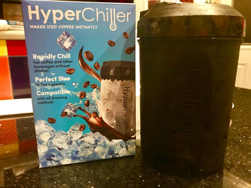 Hyper Chiller Iced Coffee Maker 12.5 Oz NEW Chill Wine Tea Whiskey