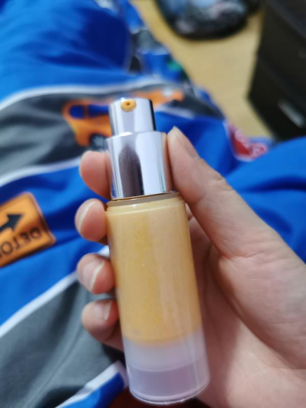 Bottle inside of it's fancy packaging