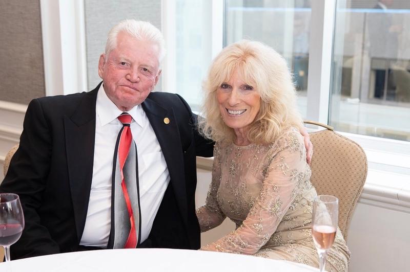 With my husband fancy night out