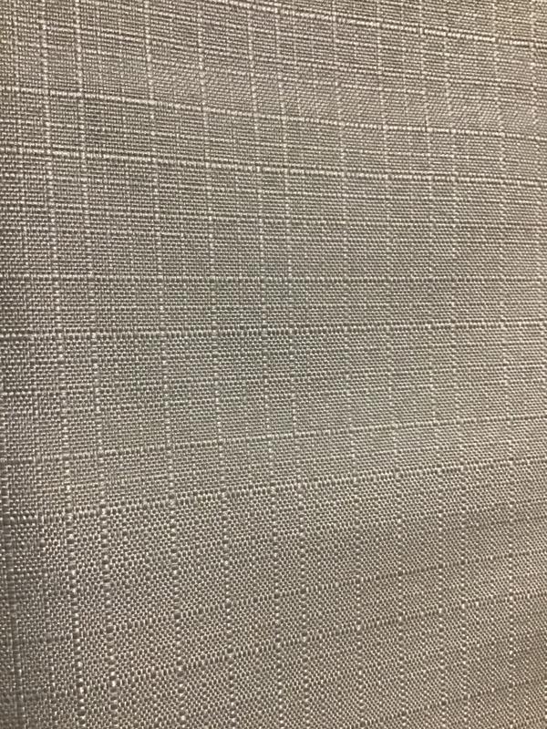 Closeup of the curtain