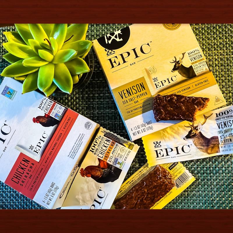 Chicken Sriracha Bar - Protein Meat Bars - EPIC