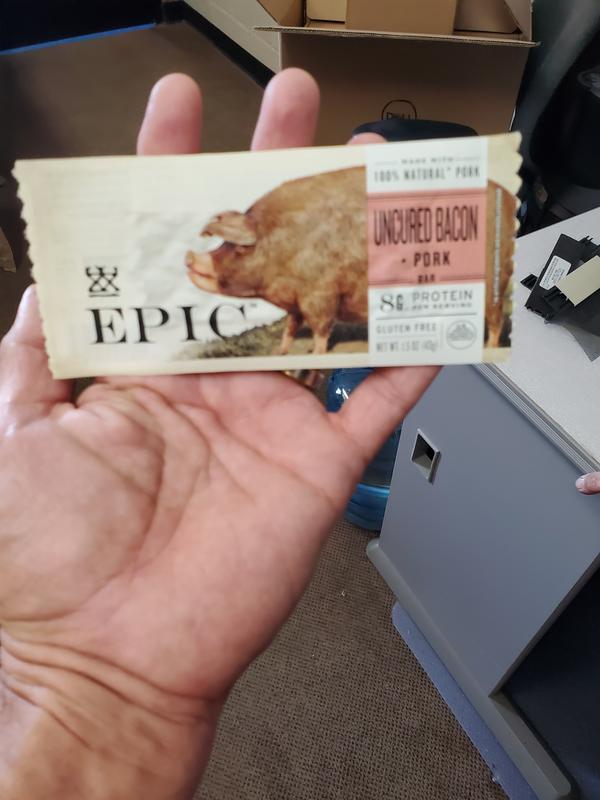 Epic Beef Apple & Uncured Bacon Bar – Jerky Outpost – Jerky Membership Club