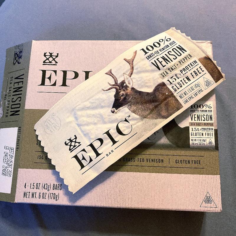 Epic Bar Venison, 1.5 OZ 