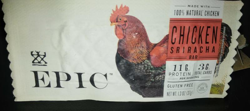Epic Bar, Chicken Sriracha 1.3 oz, Shop